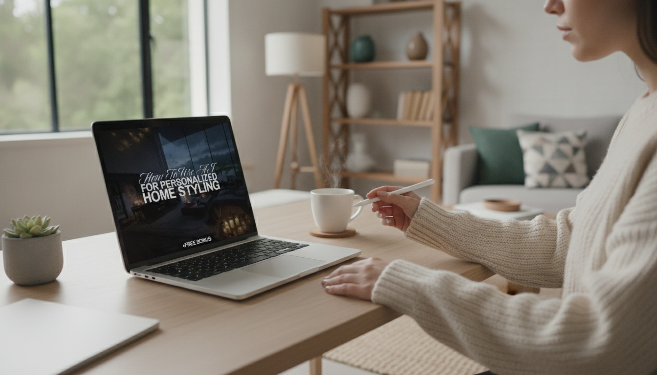 AI Home Styling: Personalized Modern Room Plan in Minutes
