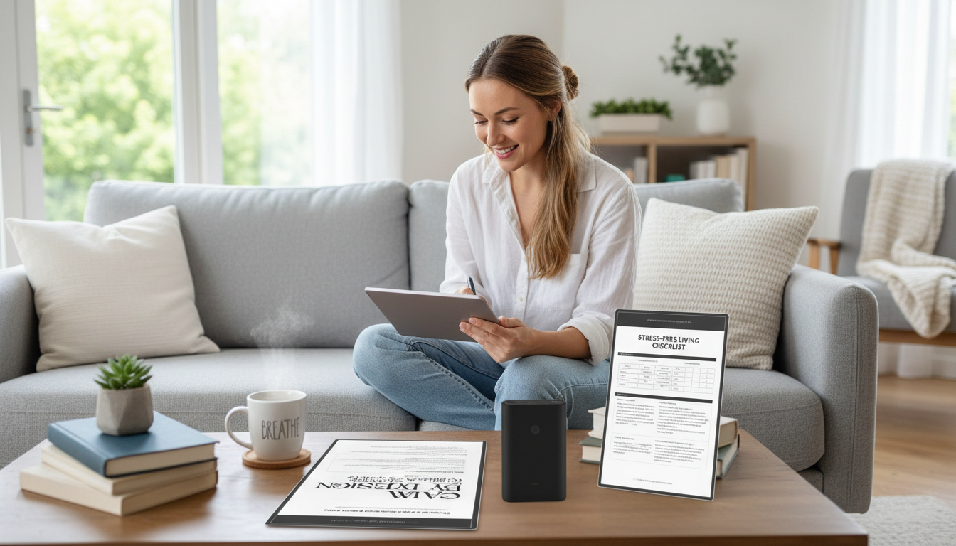 Calm-First AI Planning: Reduce Anxiety Without Overplanning