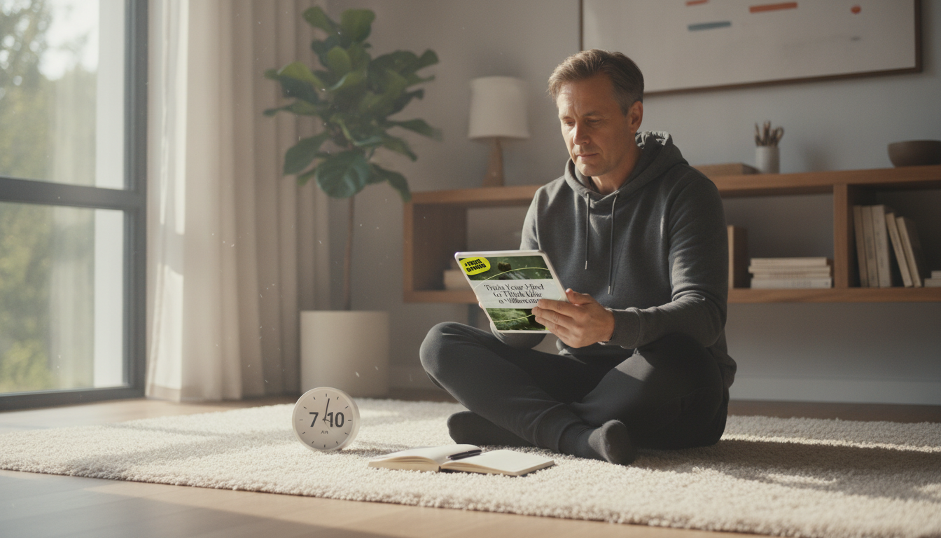 Millionaire Mindset Workbook: 10-Min Daily Routine