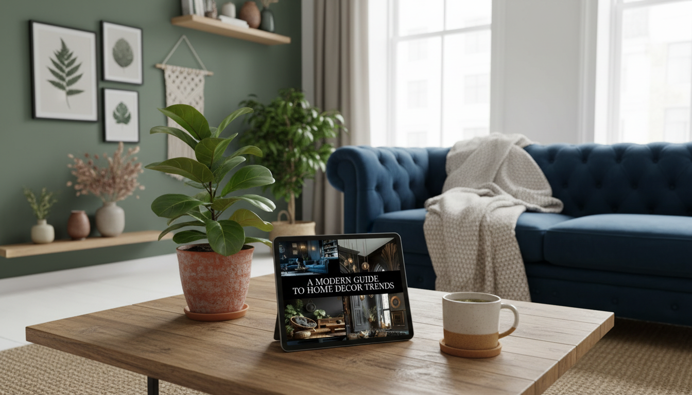 Modern Home Decor Trends: Stylish, Sustainable Updates