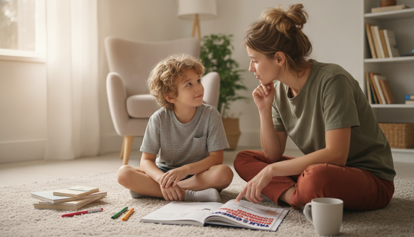 Talk & Connect: 10-Minute Workbook for Better Parent Talks