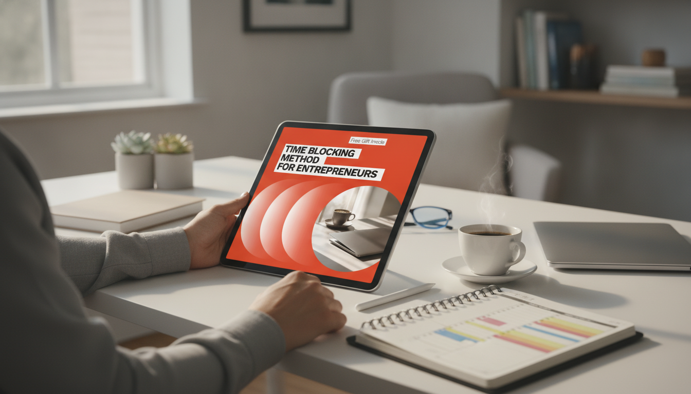 Time Blocking for Entrepreneurs: Focused Daily System