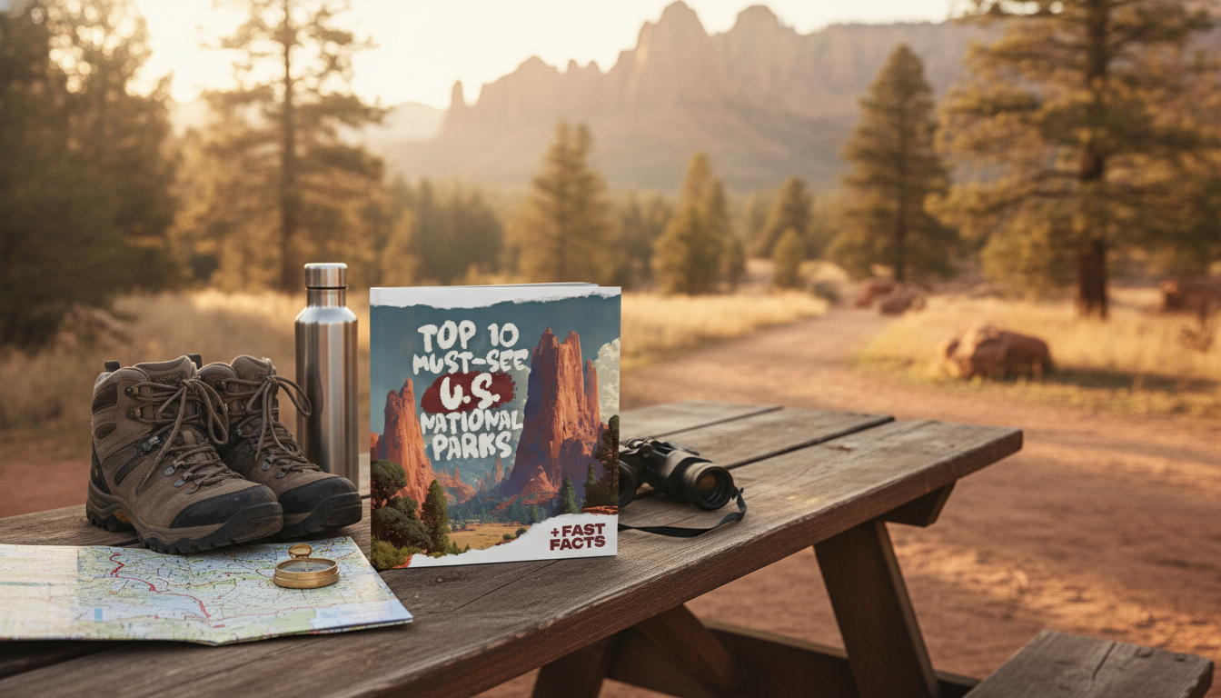 Top 10 U.S. National Parks: Fast Facts eBook Guide