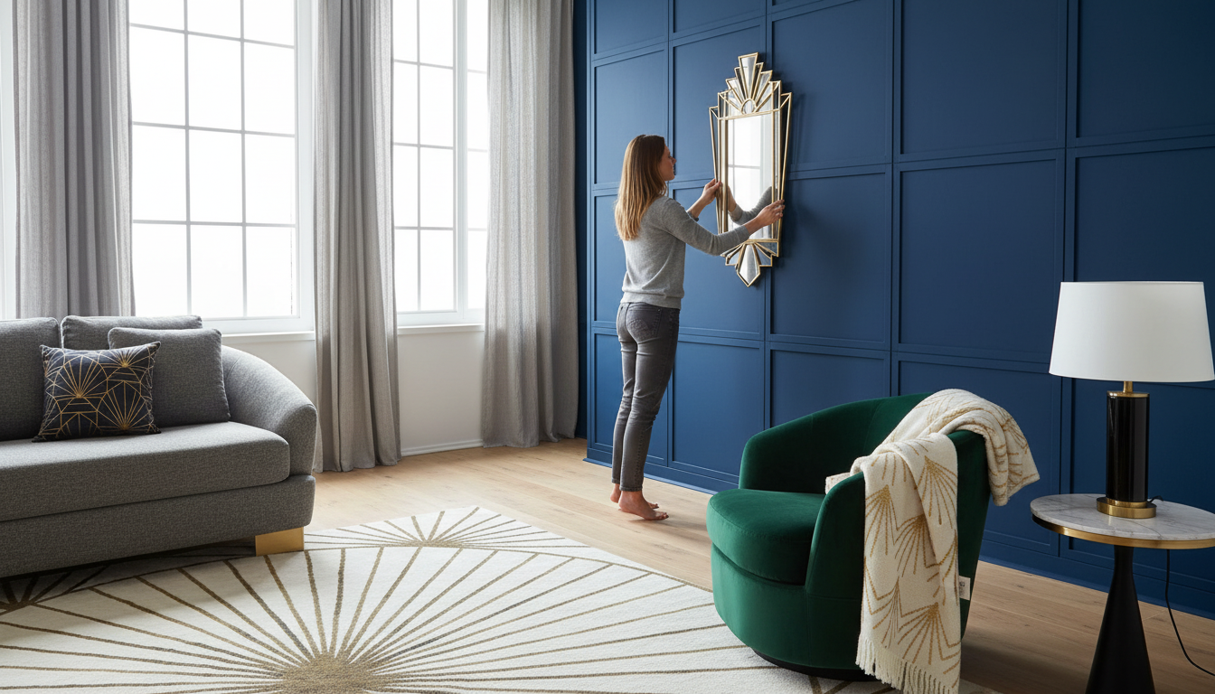 Art Deco Living Room Accents: 5 Easy Ways