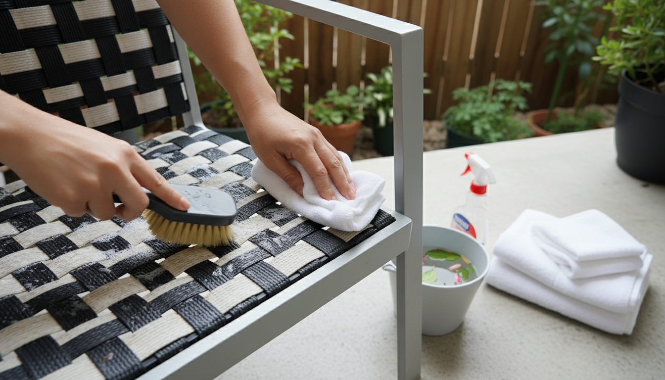 Clean Outdoor Furniture Webbing: Easy 5-Step Guide
